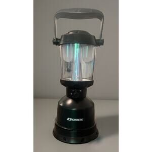 Dorcy Bright Rugged Camping Lantern Lamp w/Amber Night Light Mode -NICE! WORKS!